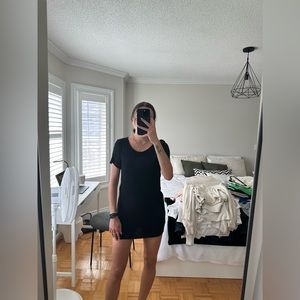 Aritzia Short-Sleeve T-Shirt Dress